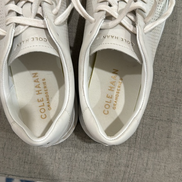 Cole Haan topspin pro grand series sneakers 7 1/2 wide in white - Picture 4 of 7